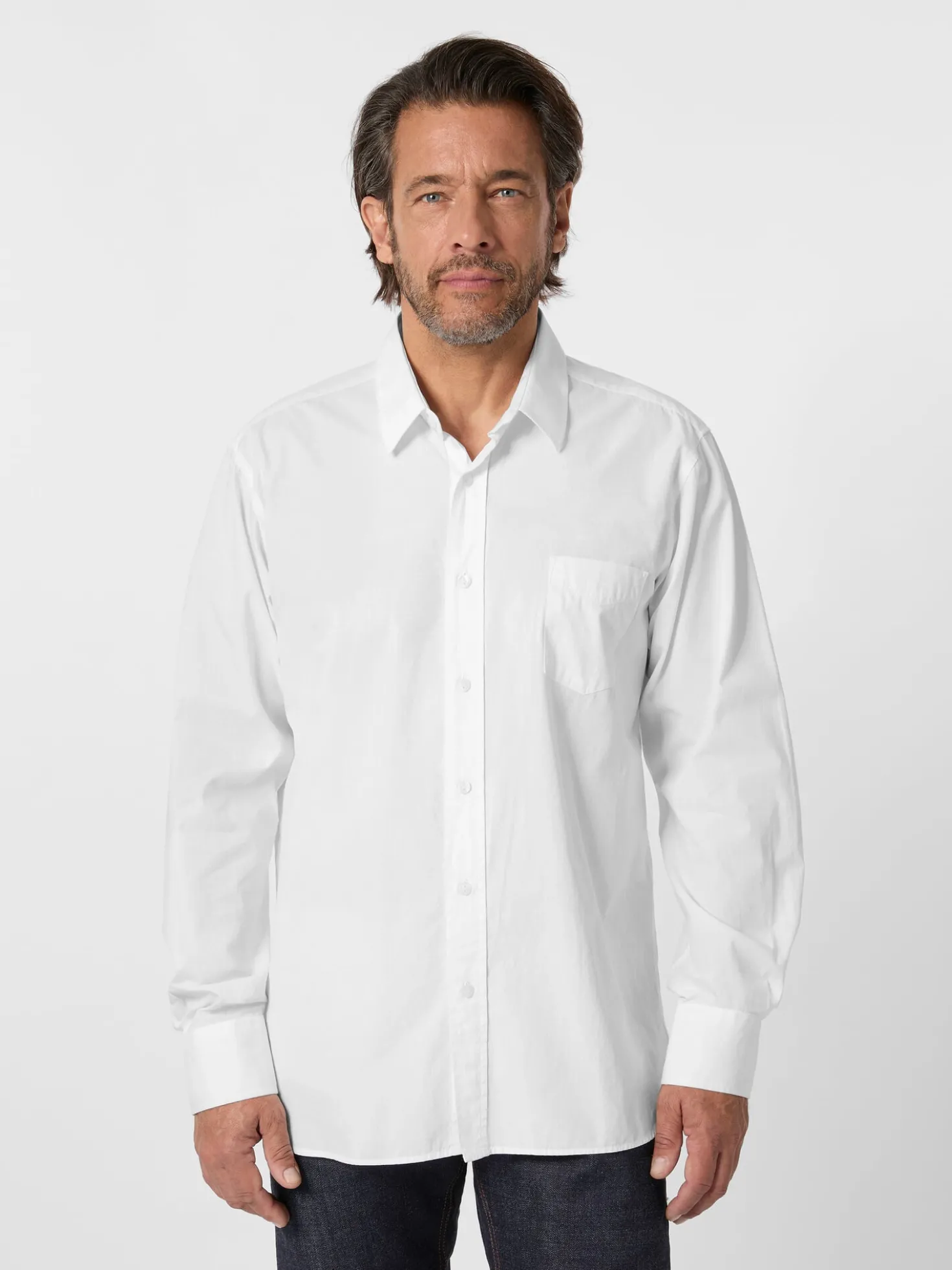 Herrenhemd Chambray 1947