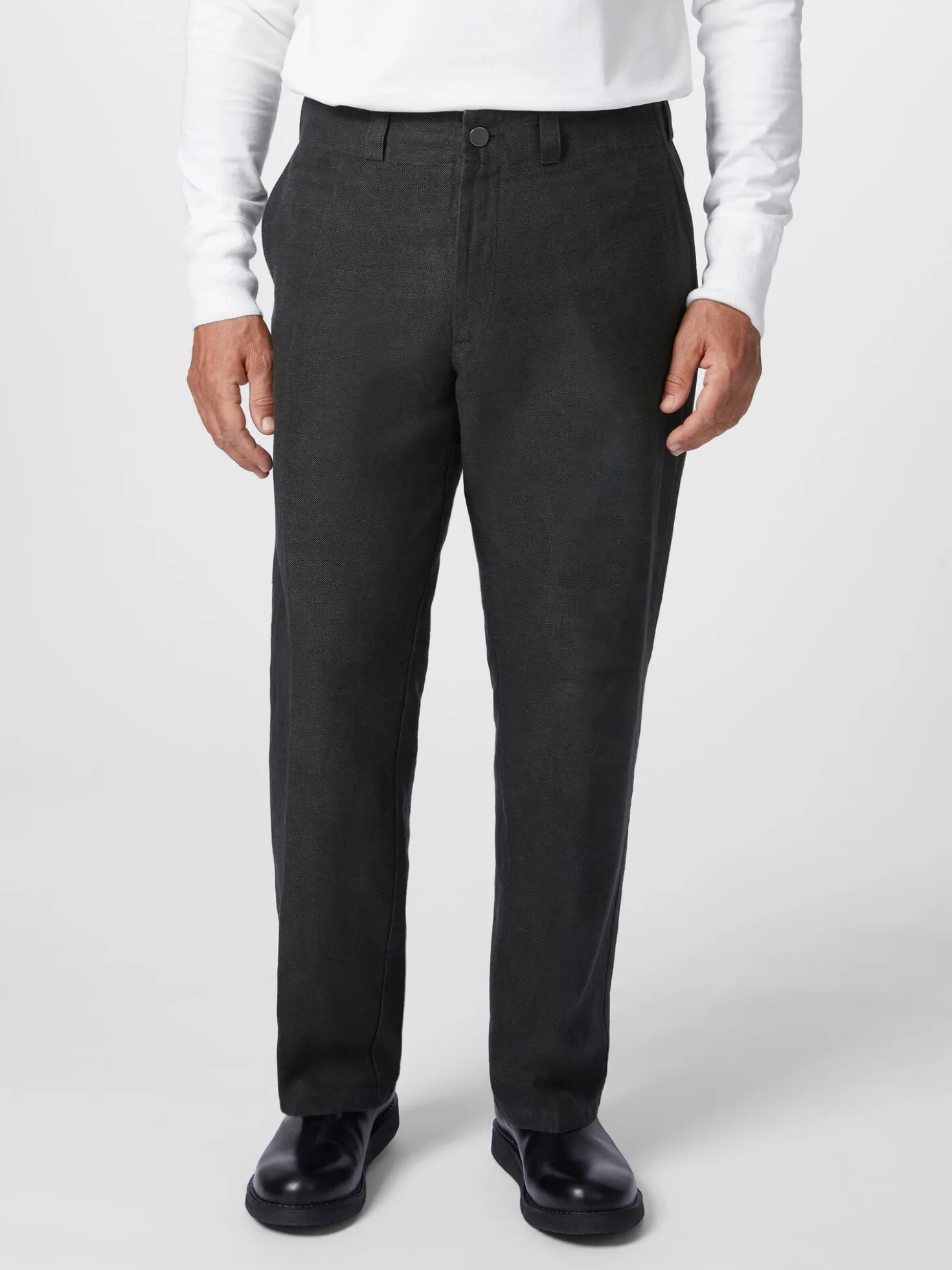 Herrenhose angeschnittener Bund