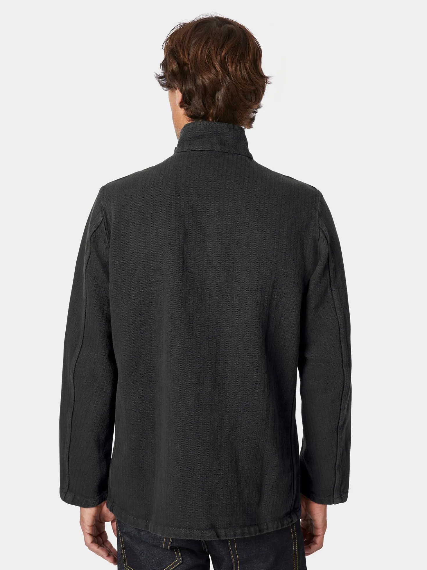 Herrenjacke Baumwolle und Leinen