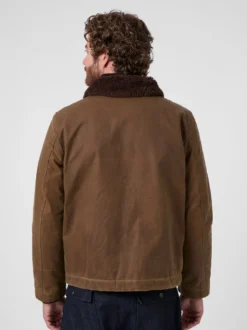Herrenjacke gewachst