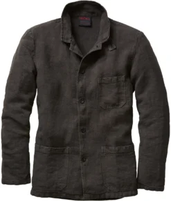 Herrenjacke Leinen