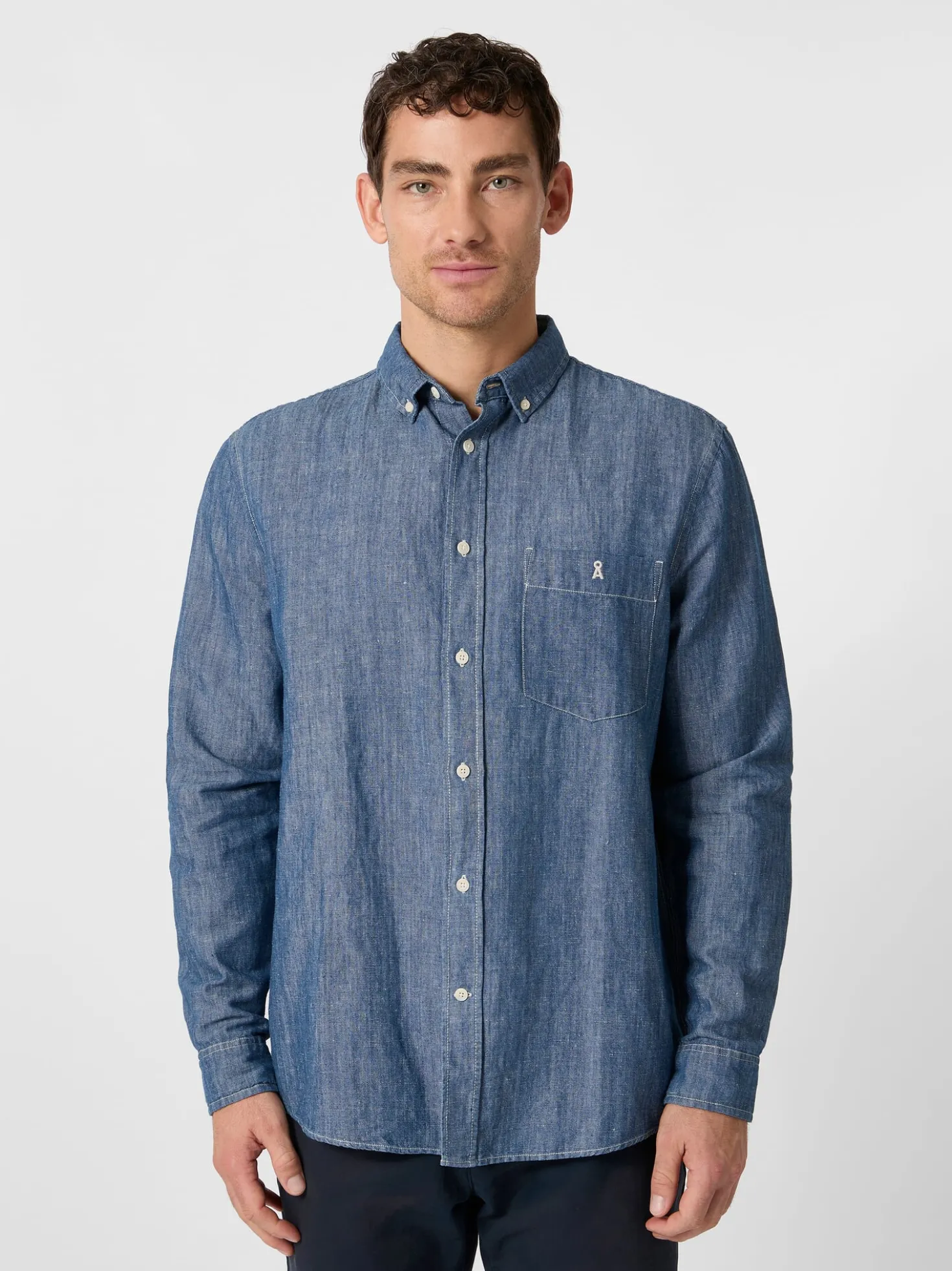 Herren-Jeanshemd