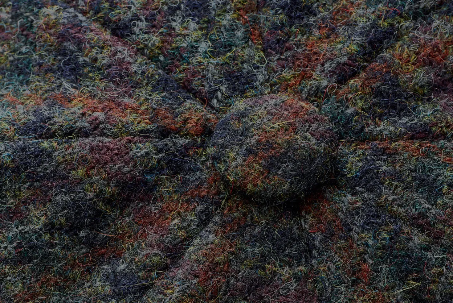 Herrenkappe Harris-Tweed