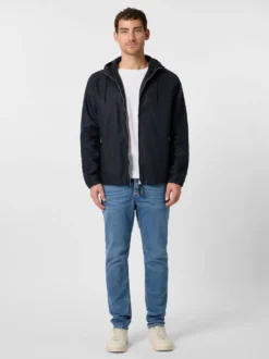 Herren-Kapuzenjacke Leinen
