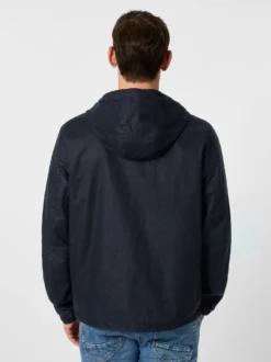 Herren-Kapuzenjacke Leinen