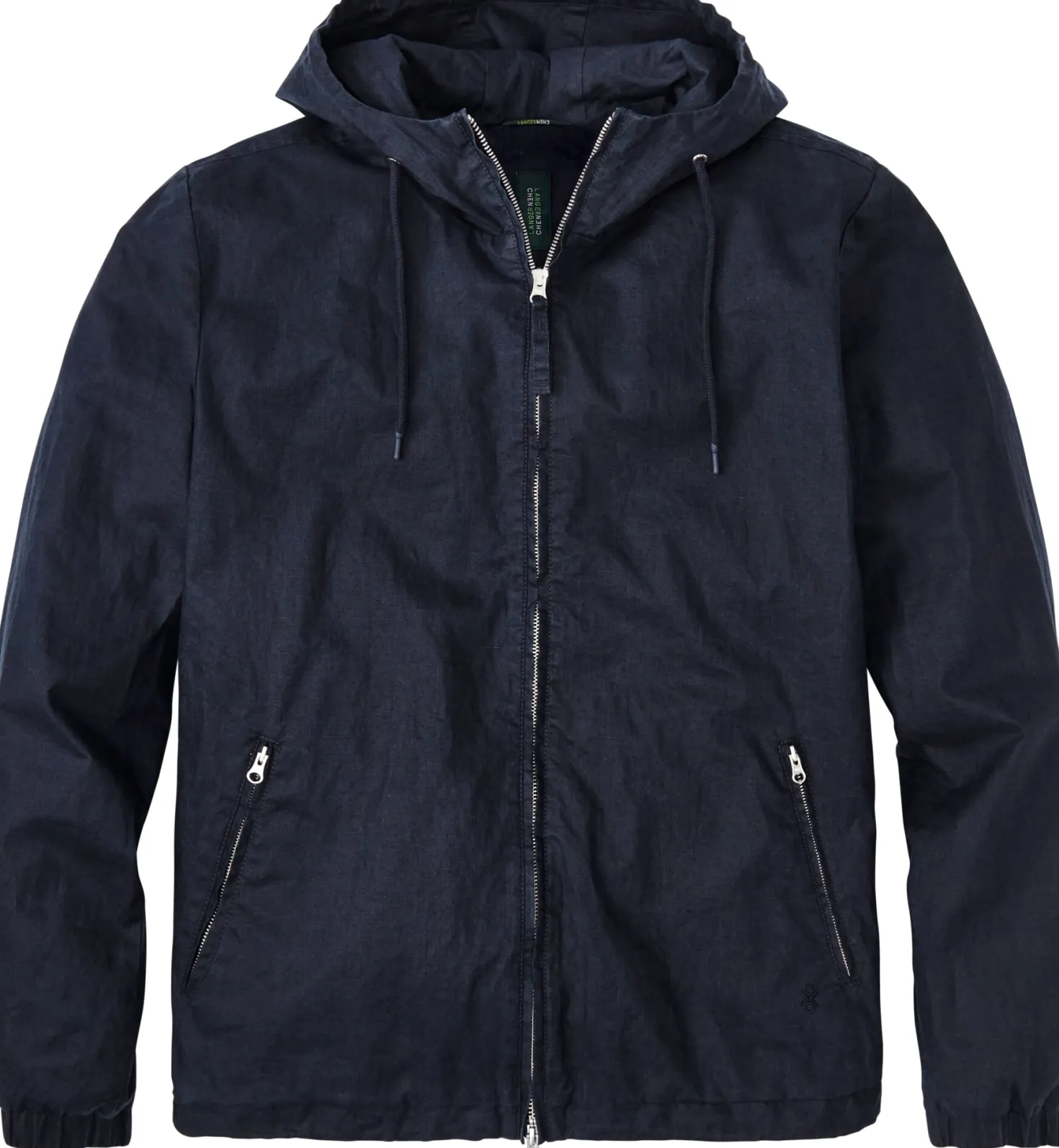 Herren-Kapuzenjacke Leinen