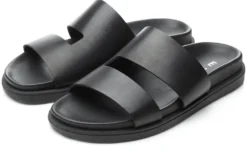 Herren-Lederpantolette