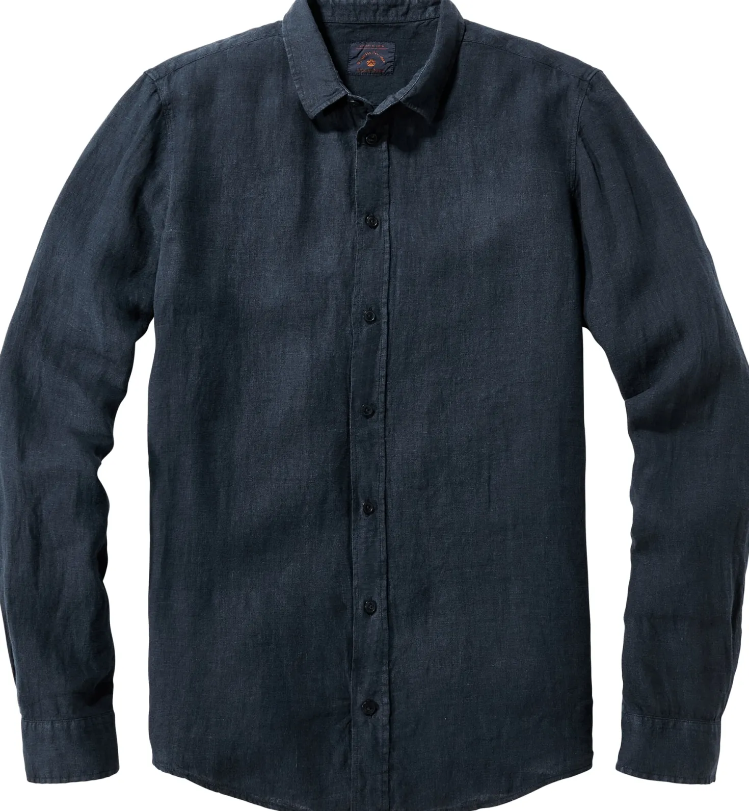 Herren-Leinenhemd vorgewaschen