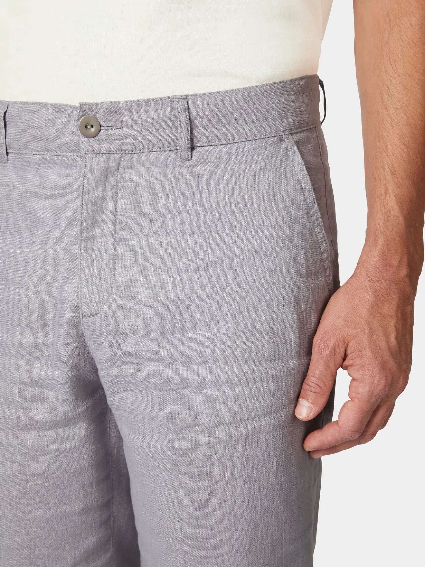 Herren-Leinenhose