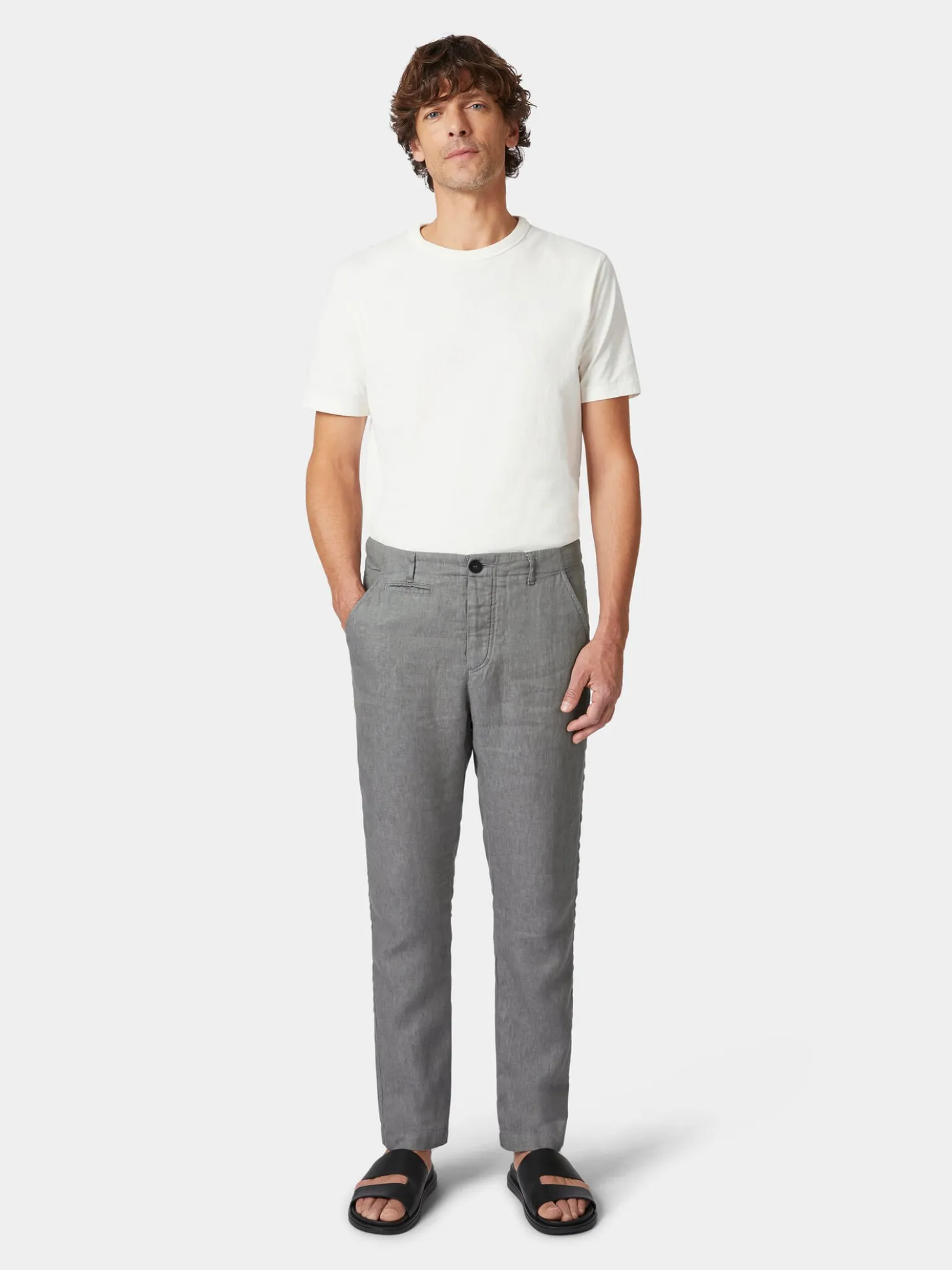 Herren-Leinenhose