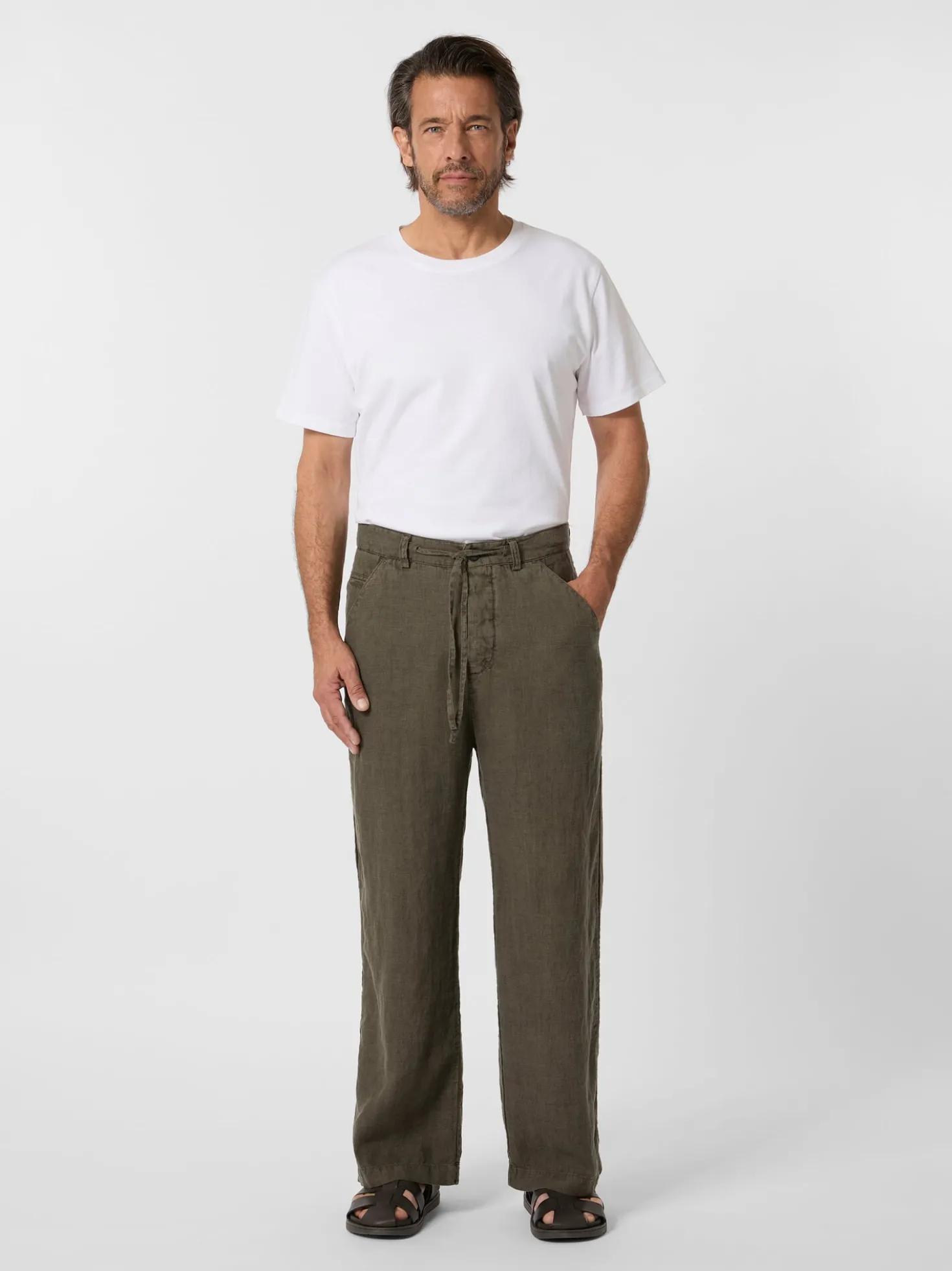Herren-Leinenhose