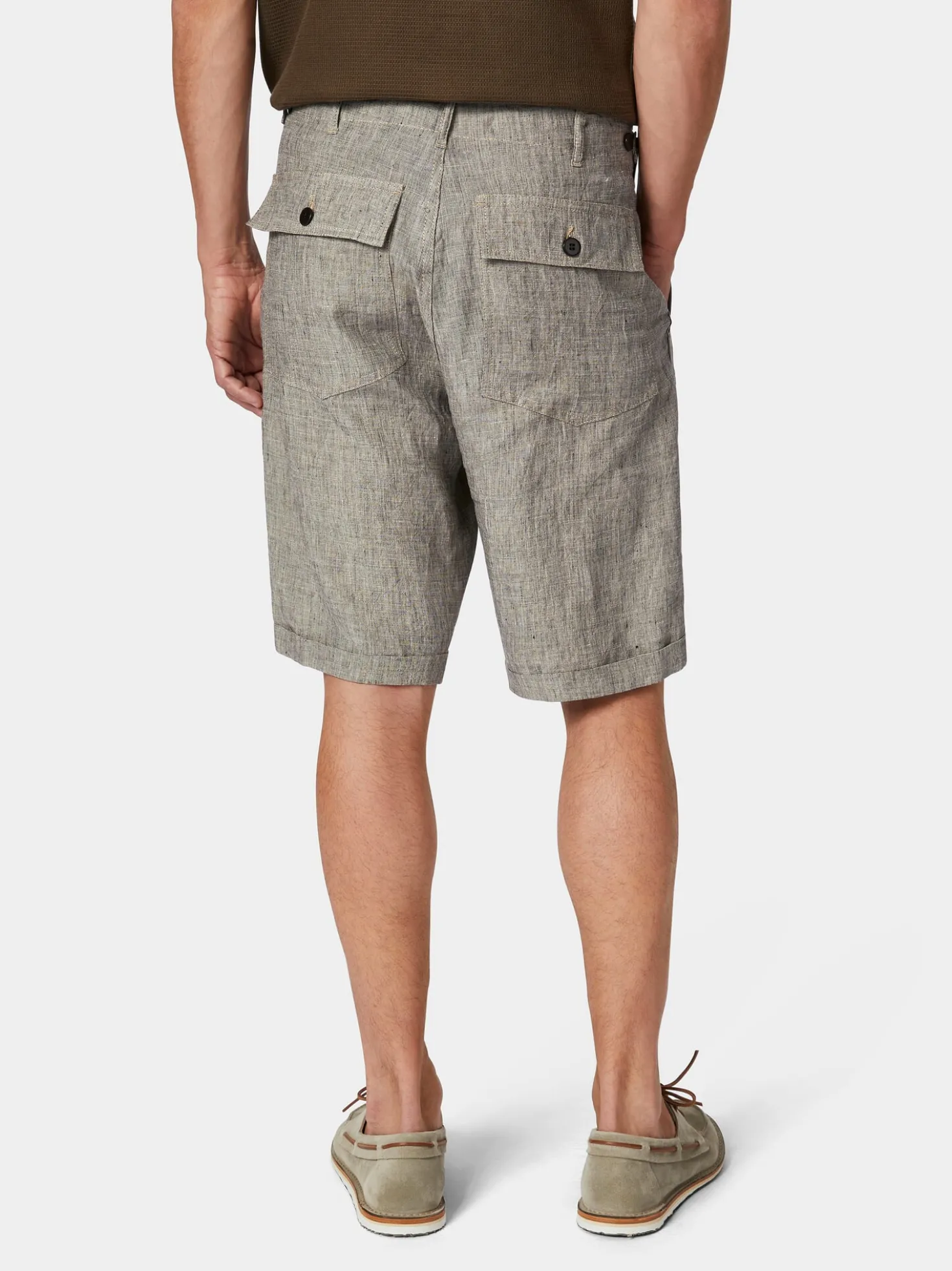 Herren-Leinenshorts 1962