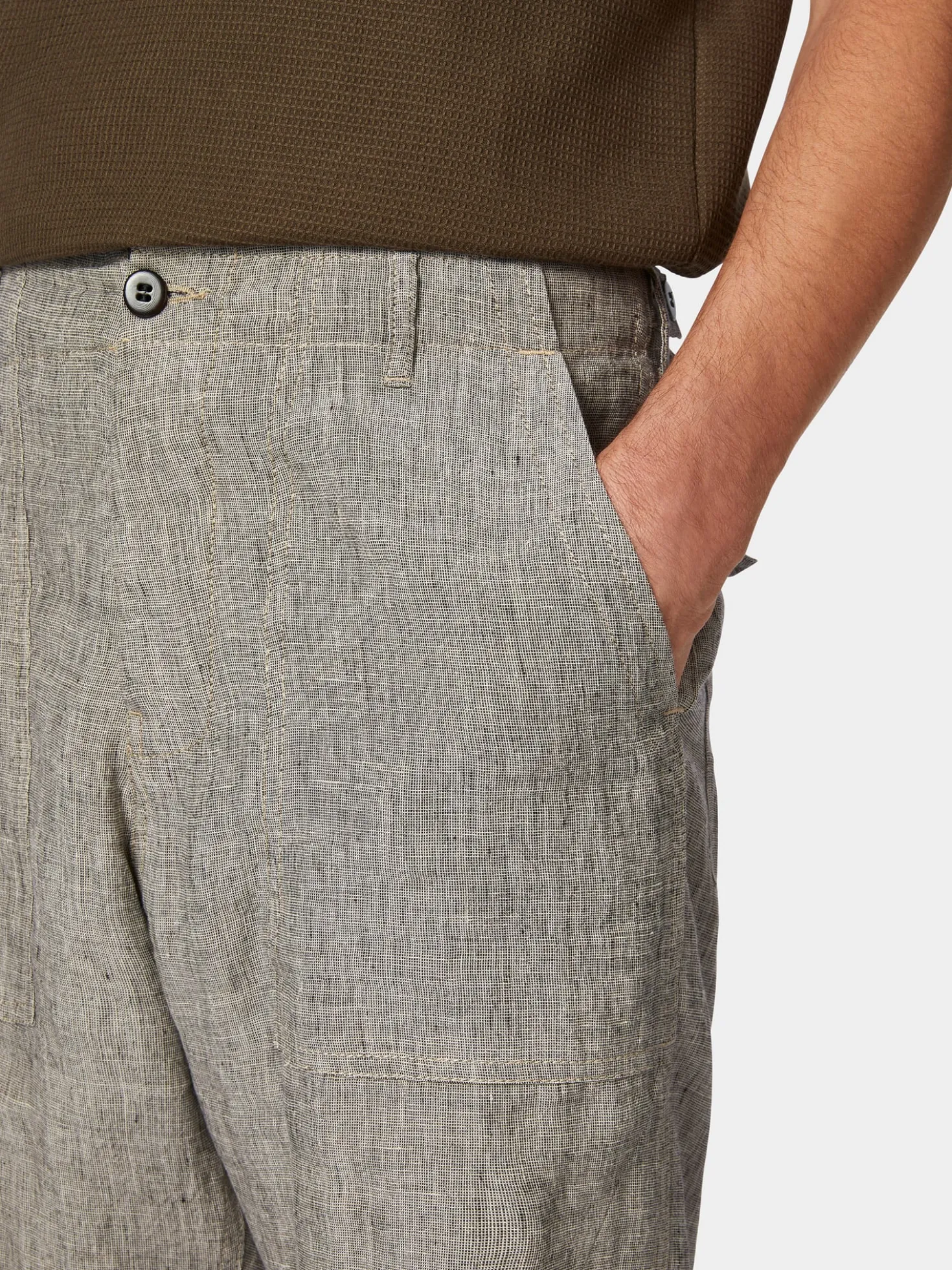 Herren-Leinenshorts 1962