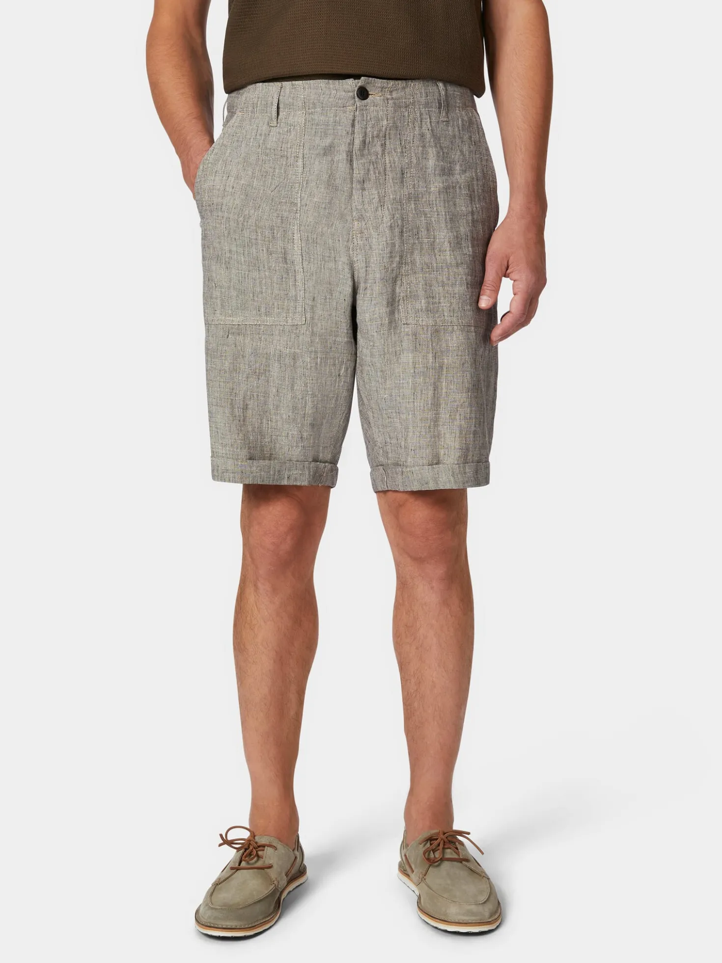 Herren-Leinenshorts 1962