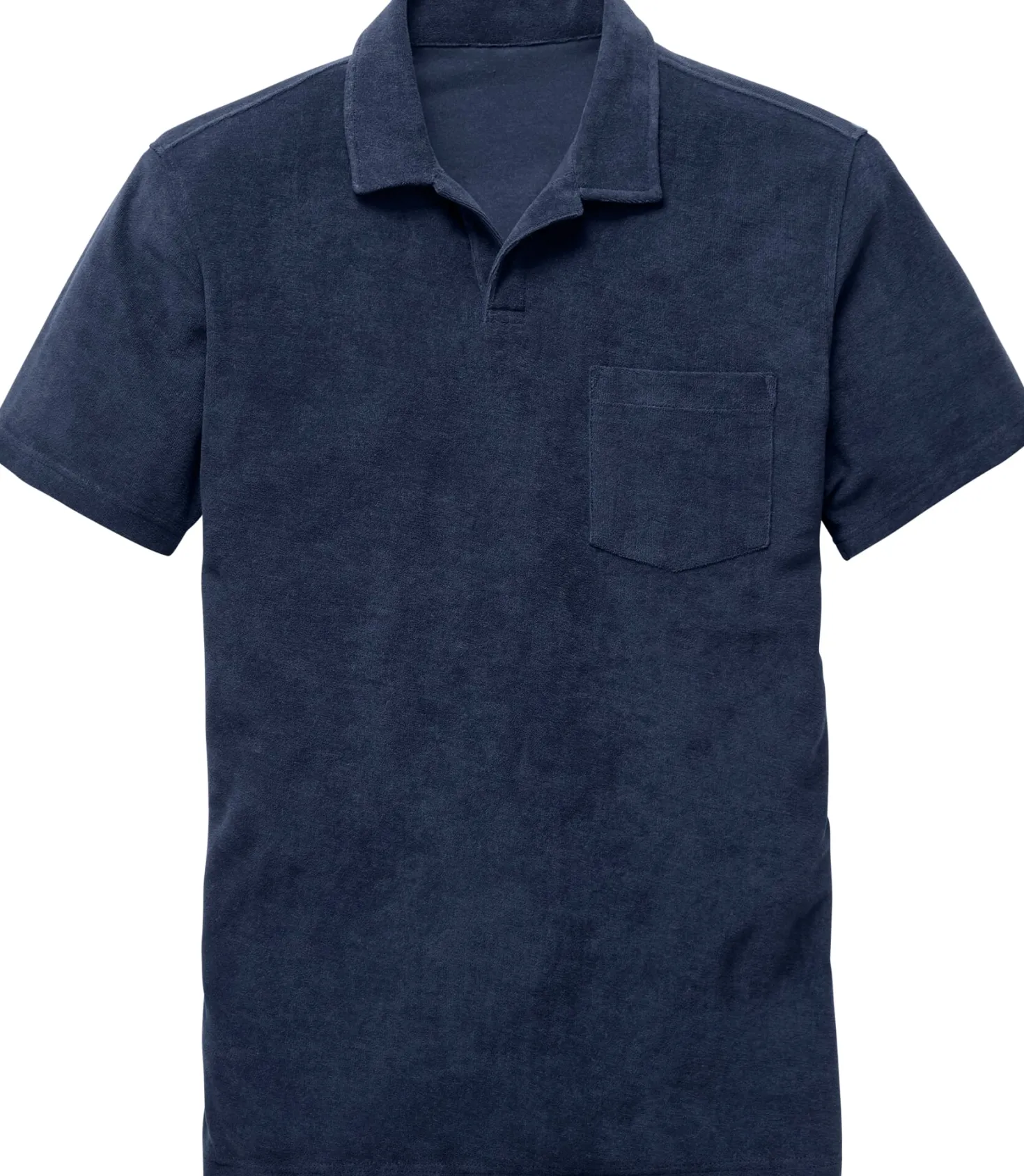 Herren-Poloshirt Frottee