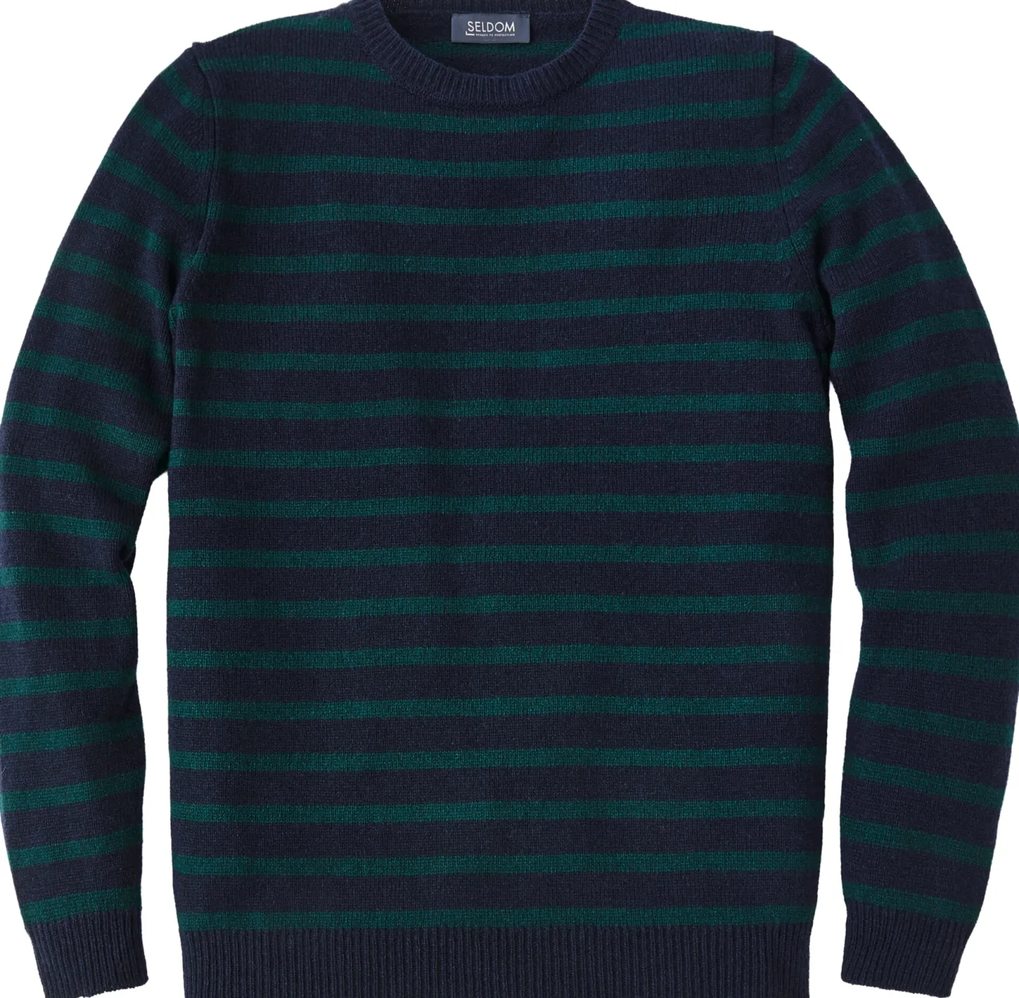 Herrenpullover geringelt