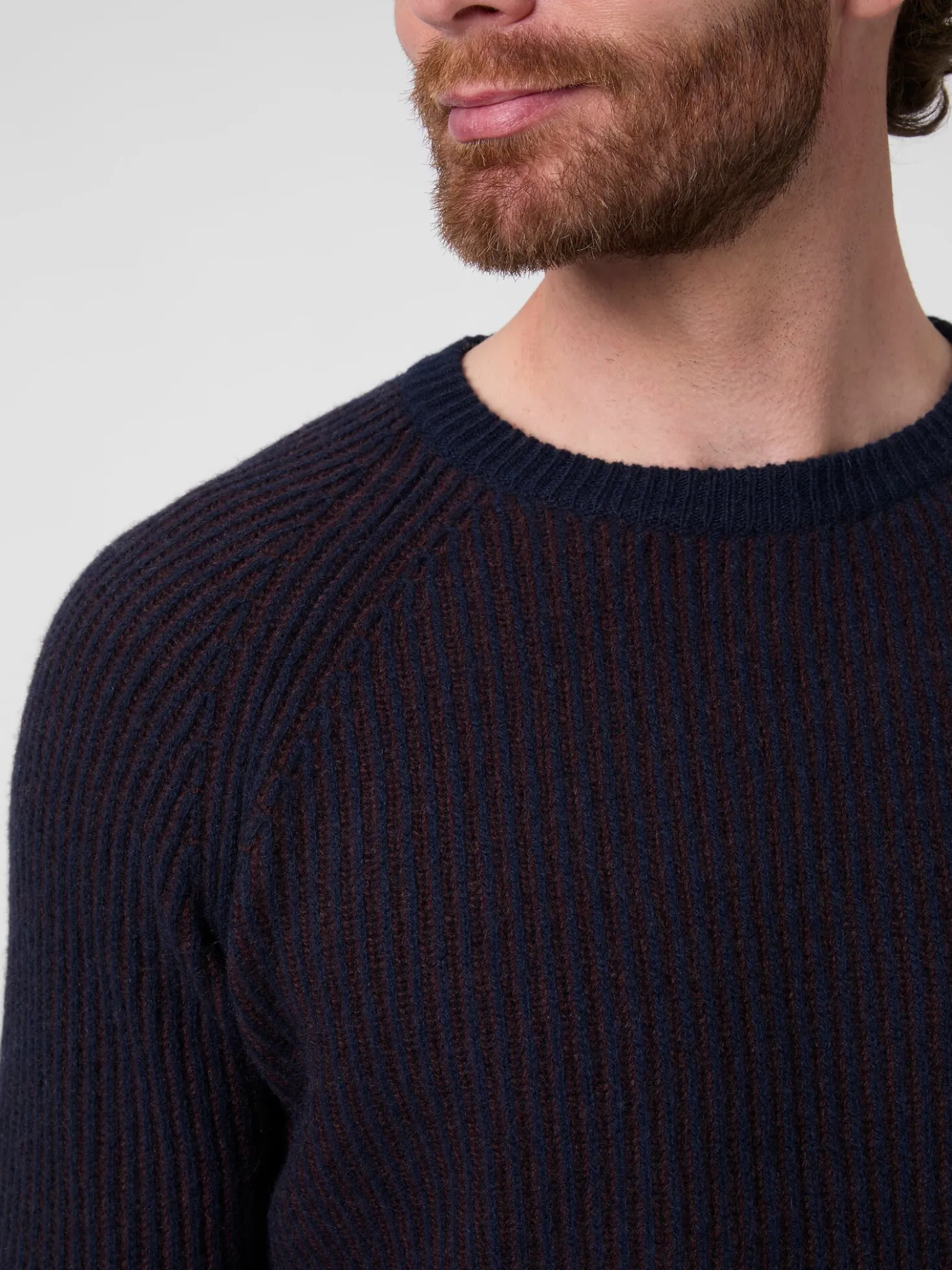 Herrenpullover Kaschmir-Wolle