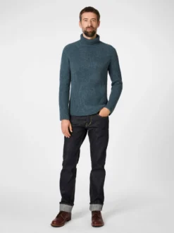 Herrenpullover Melangegarn