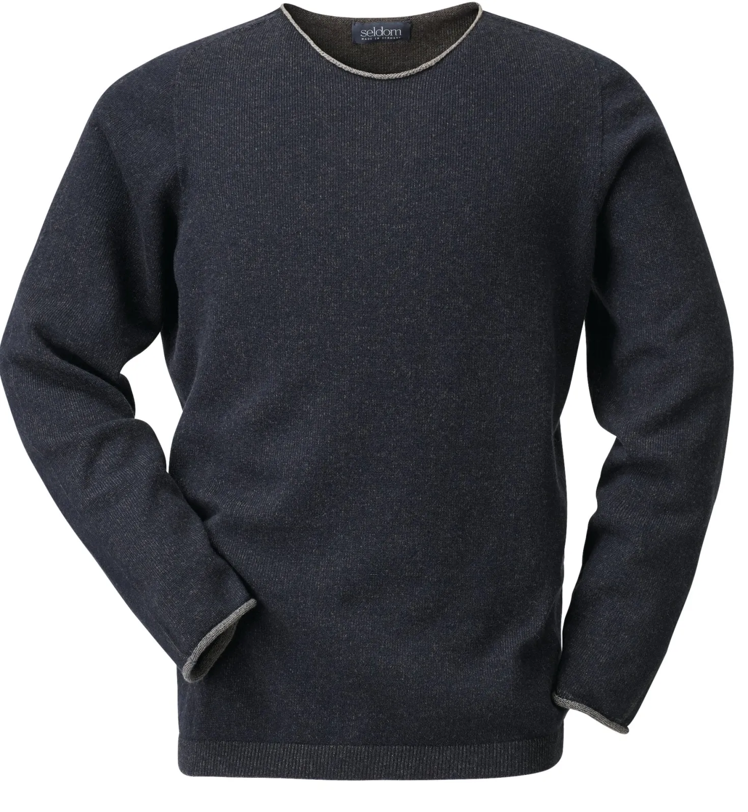 Herrenpullover Merinowolle