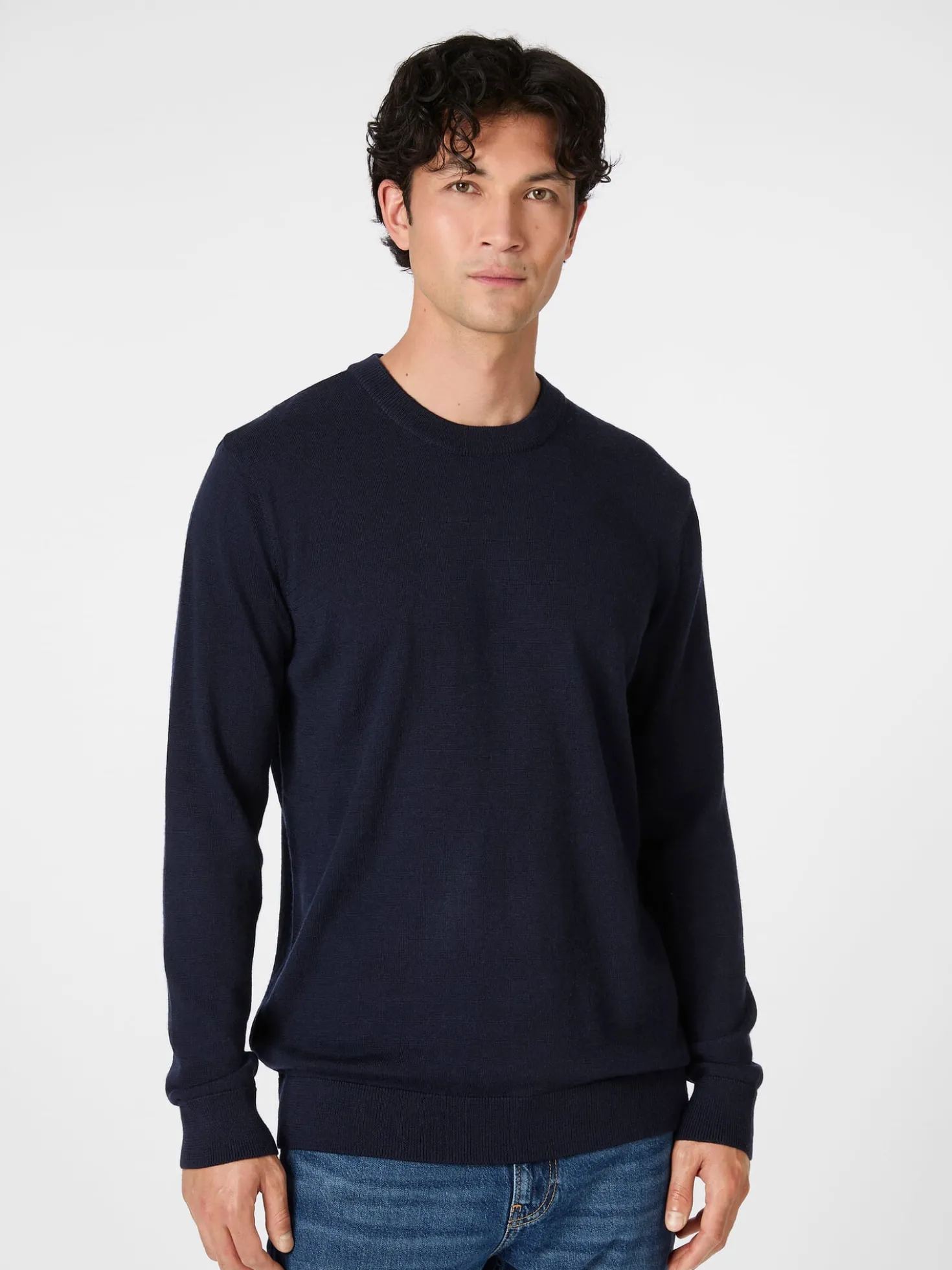 Herrenpullover Merinowolle