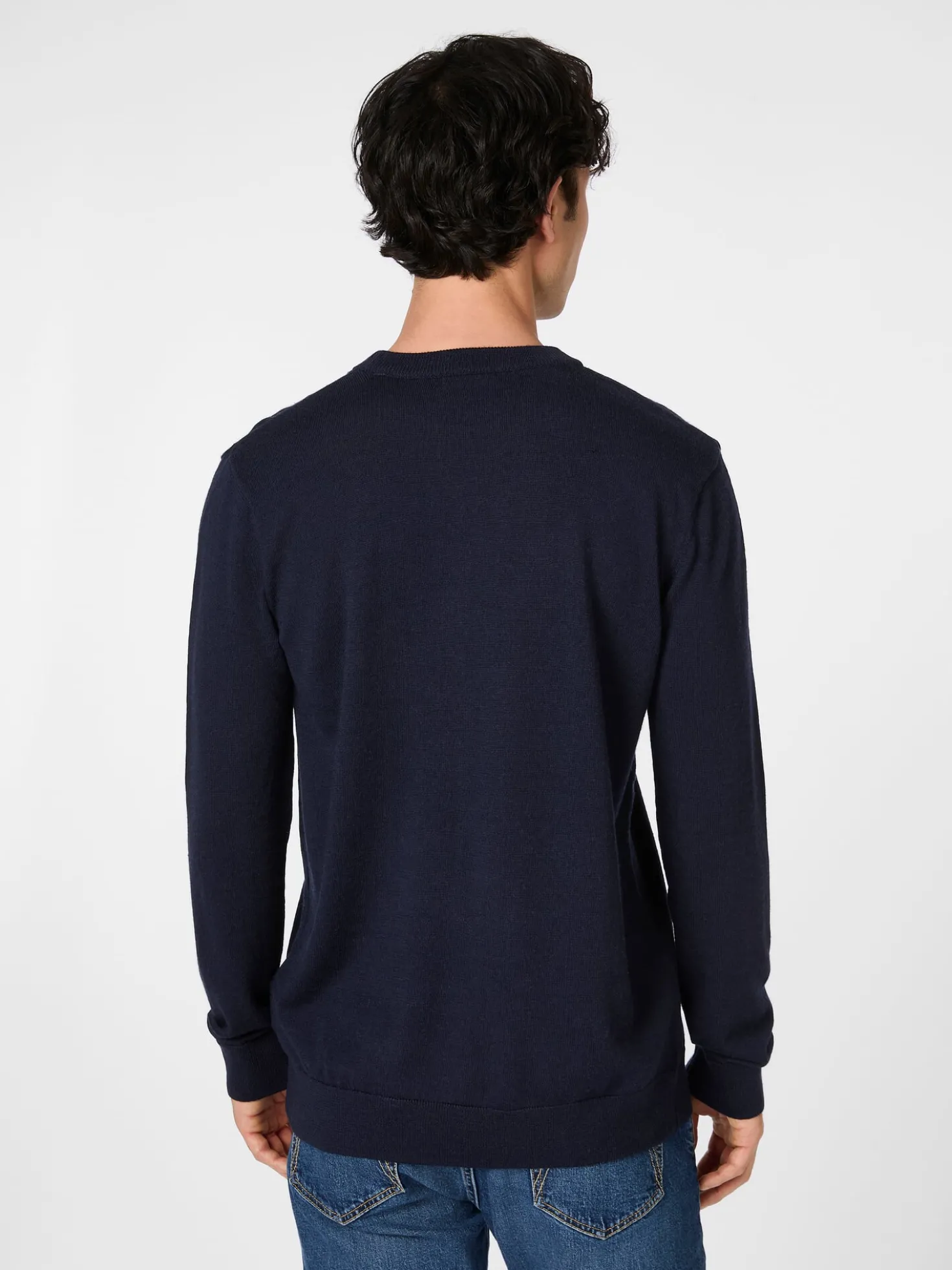 Herrenpullover Merinowolle