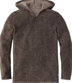 Herrenpullover mit Kapuze