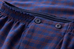 Herrenpyjama Flanell gemustert