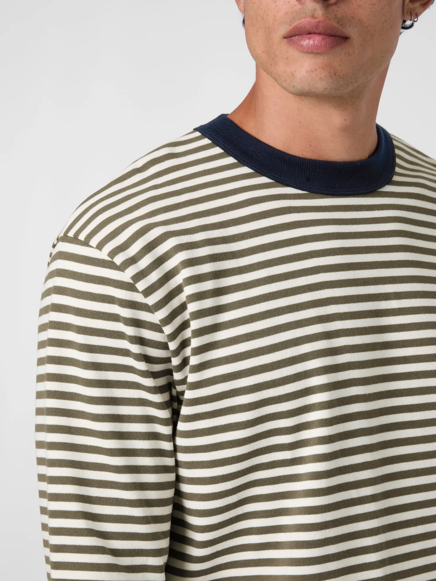 Herren-Ringel-T-Shirt