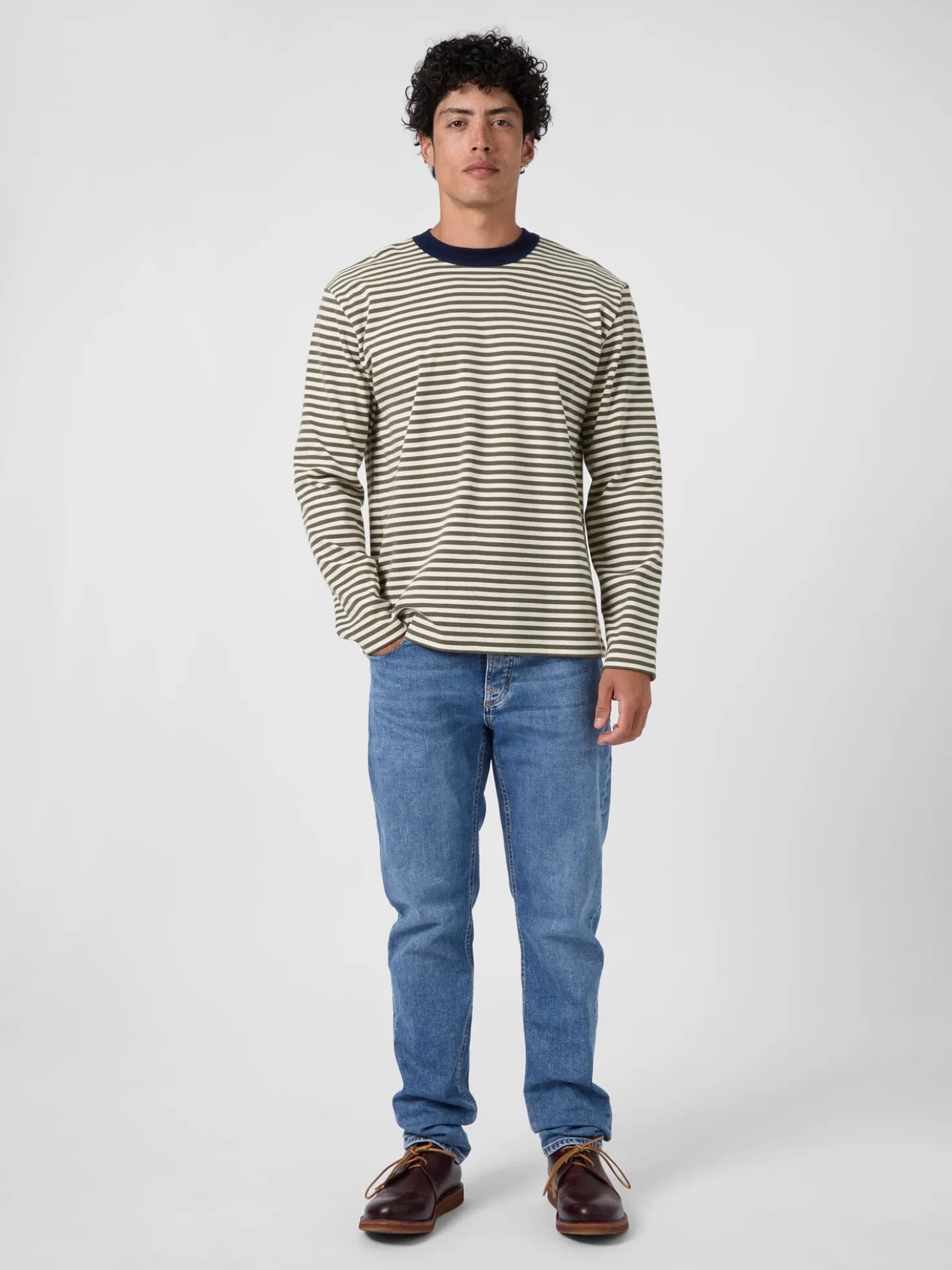 Herren-Ringel-T-Shirt