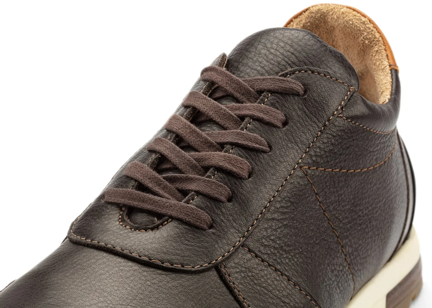 Herren-Schnürhalbschuh