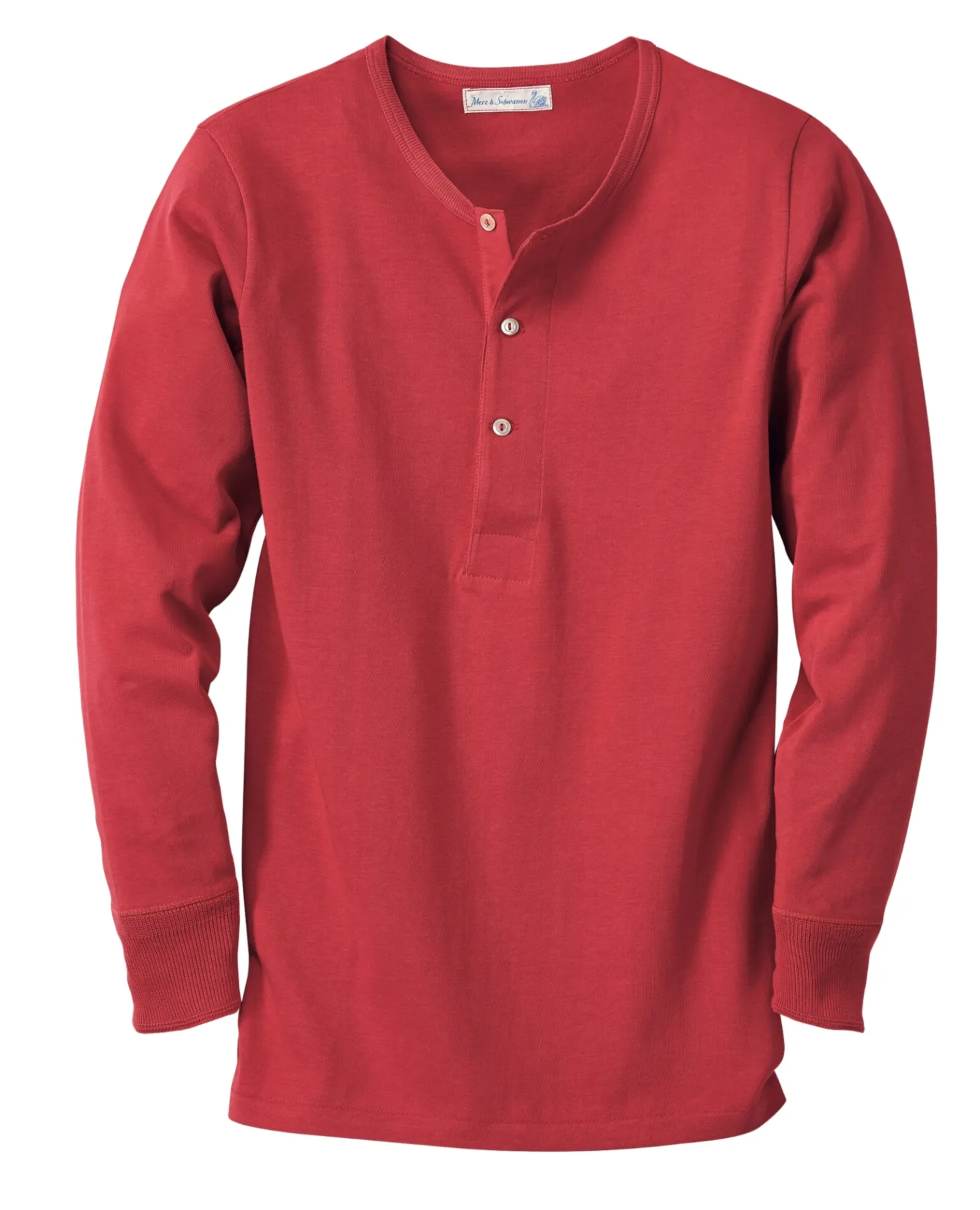Herrenshirt Jersey Langarm