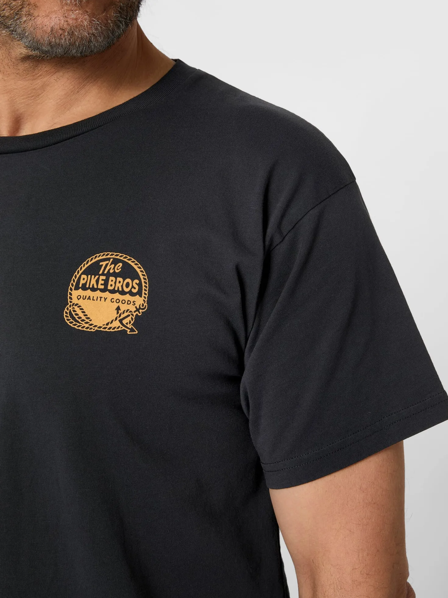 Herrenshirt mit Print 1969