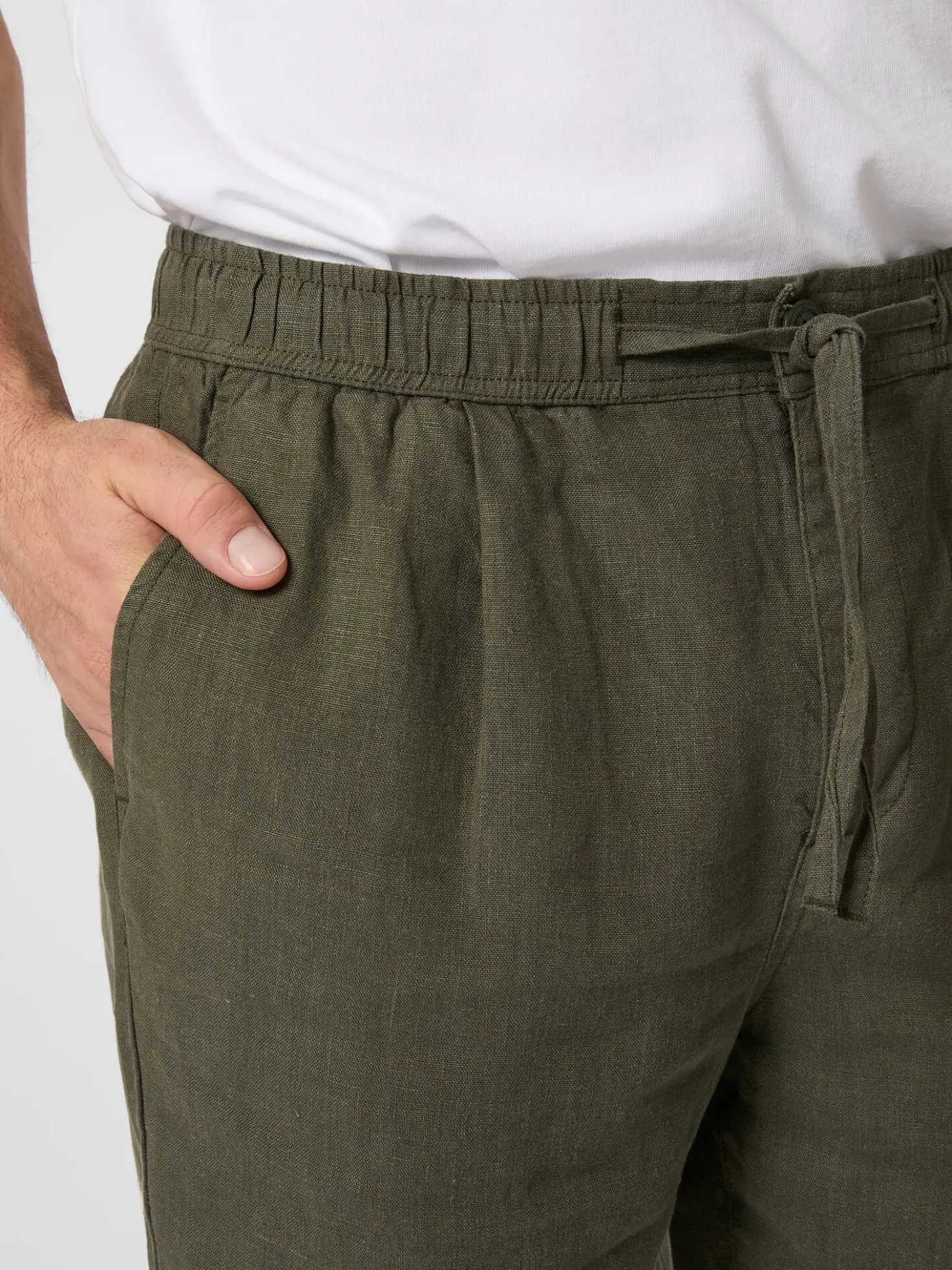 Herrenshorts Leinen