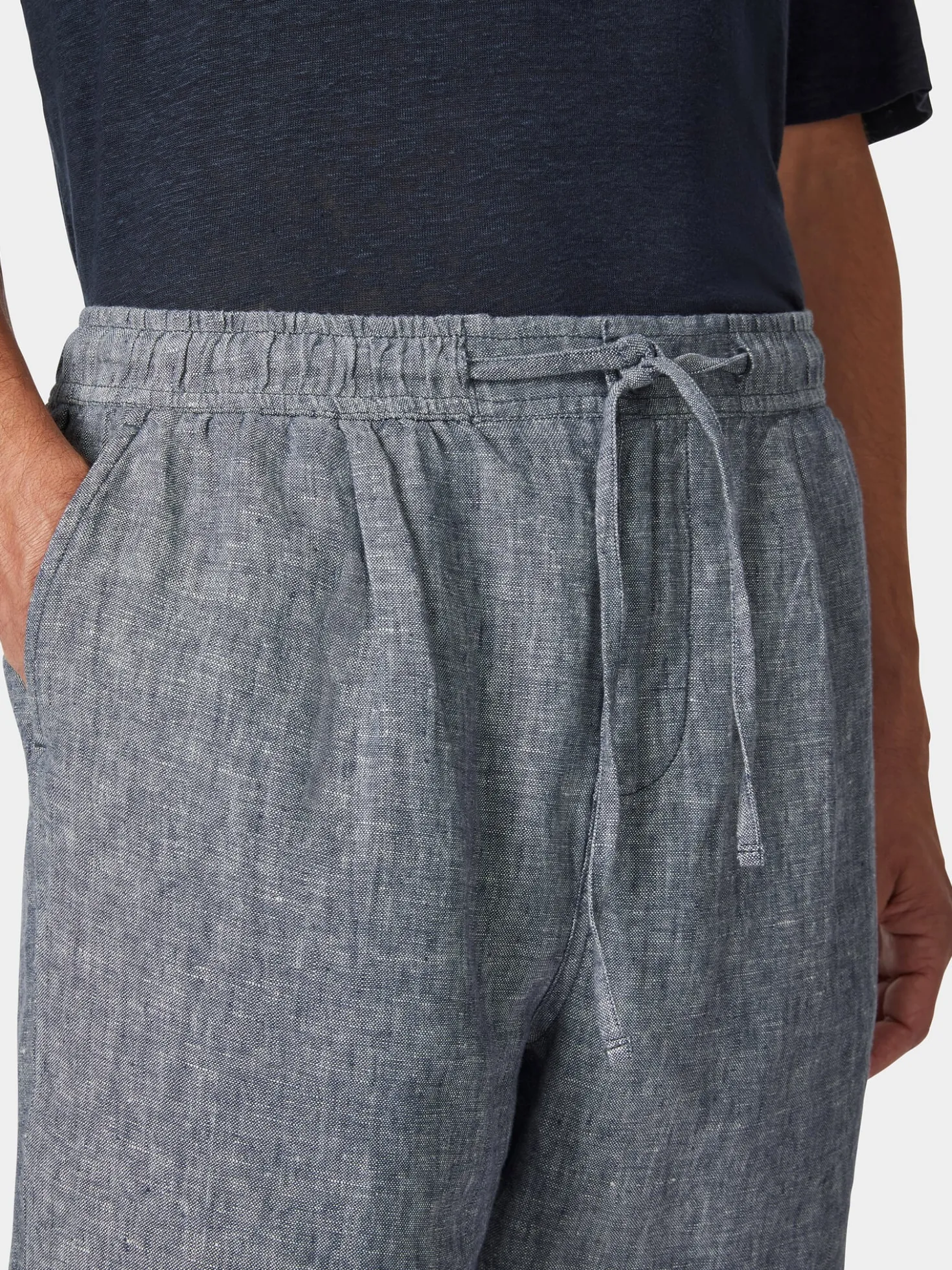 Herrenshorts Leinen