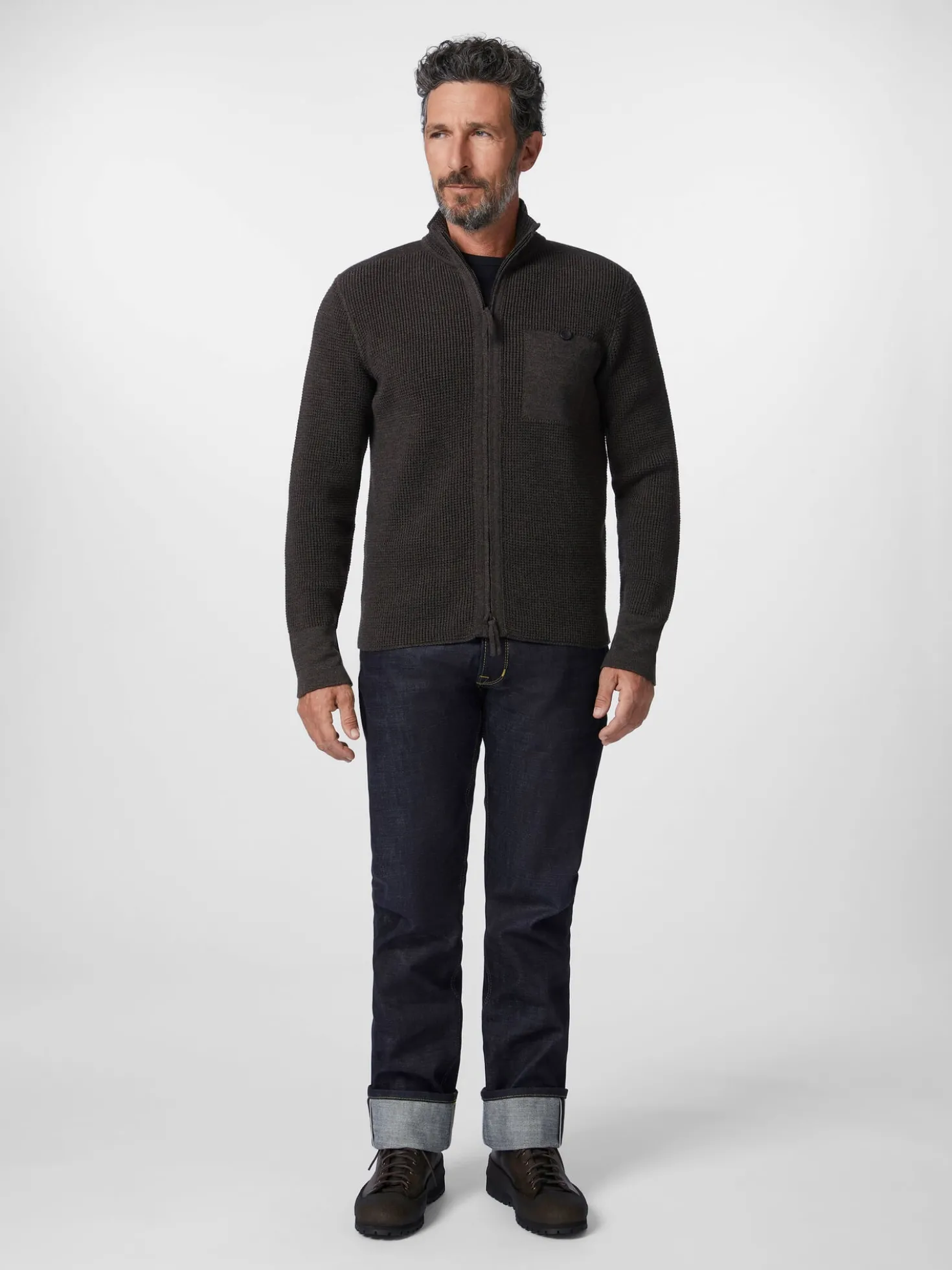 Herren-Strickjacke