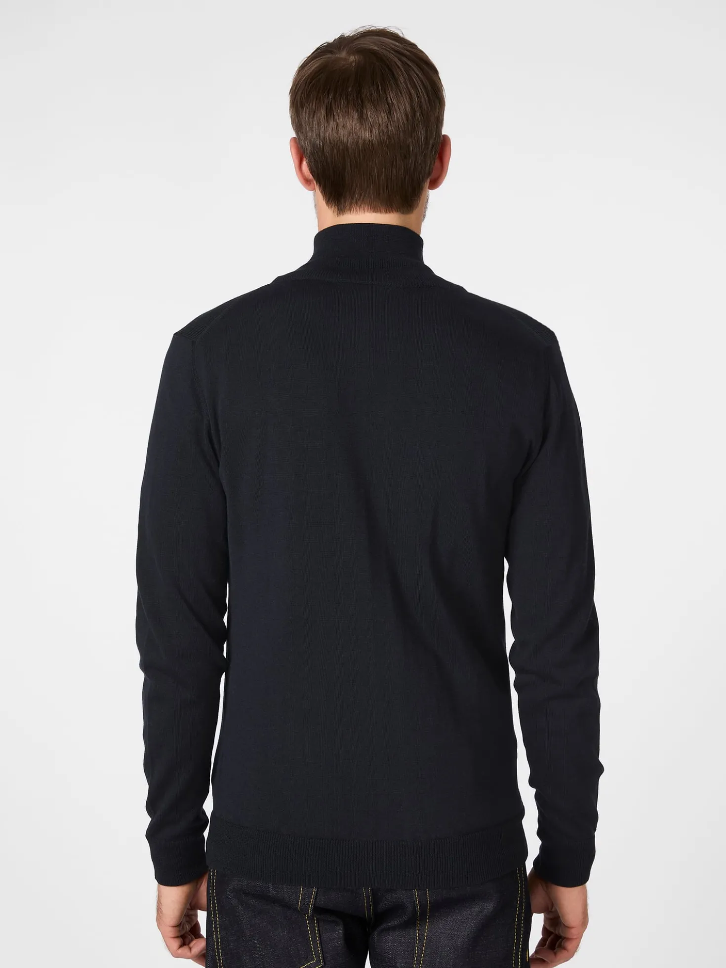 Herren-Strickjacke mit Zip