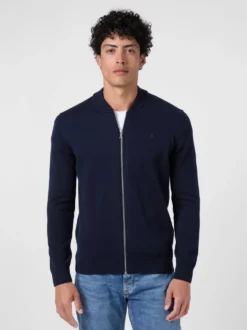 Herren-Strickjacke mit Zip