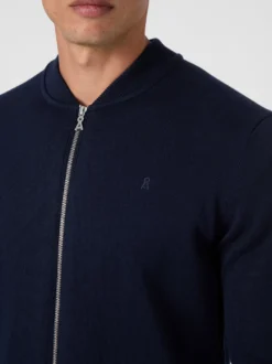Herren-Strickjacke mit Zip