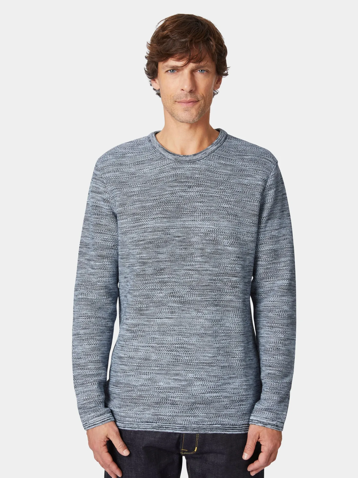 Herren-Strickpullover Baumwolle