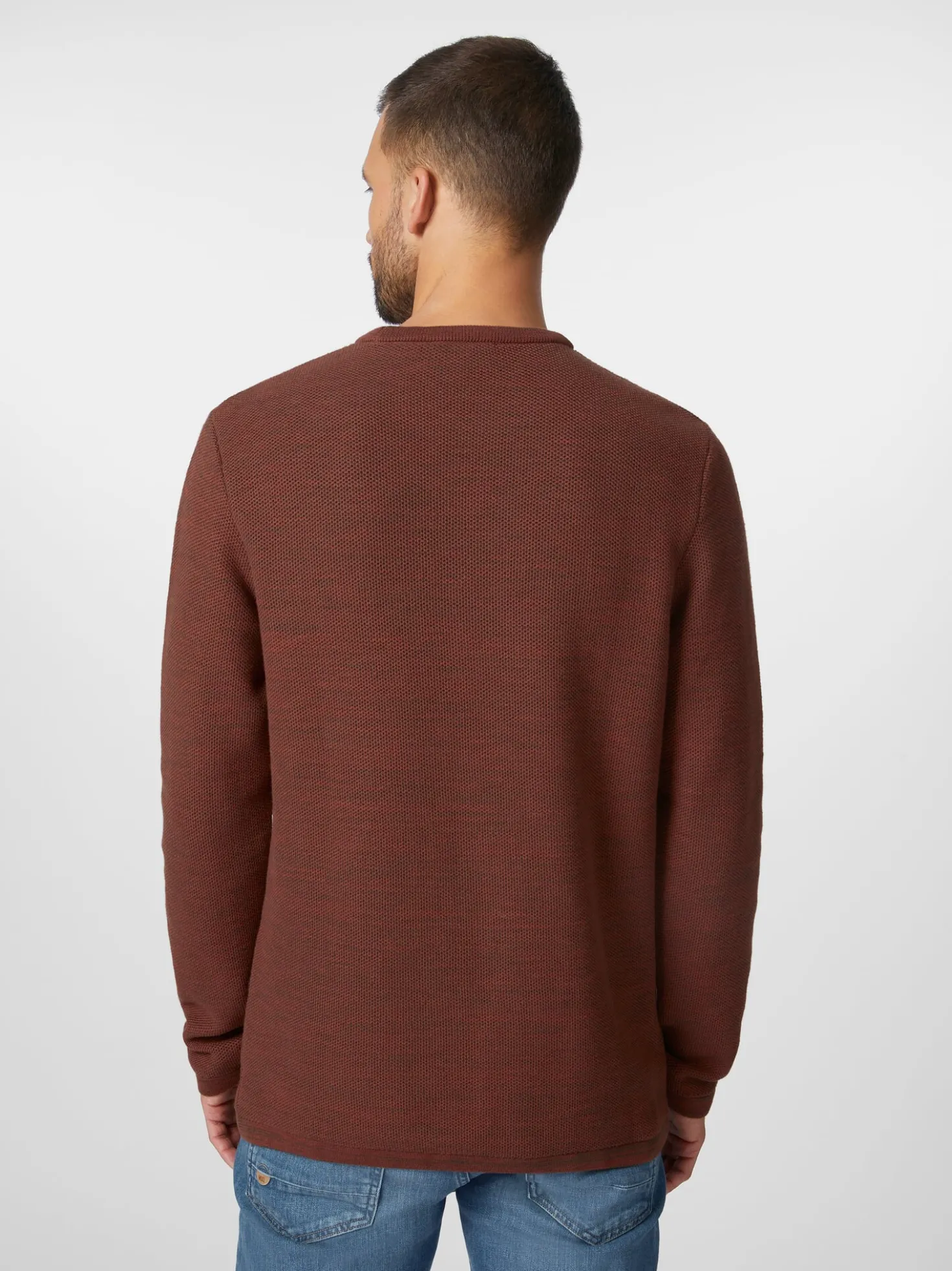Herren-Strickpullover Baumwolle