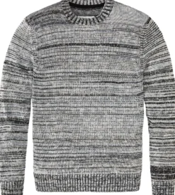 Herren-Strickpullover meliert
