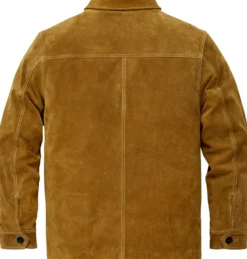 Herren-Wildlederjacke