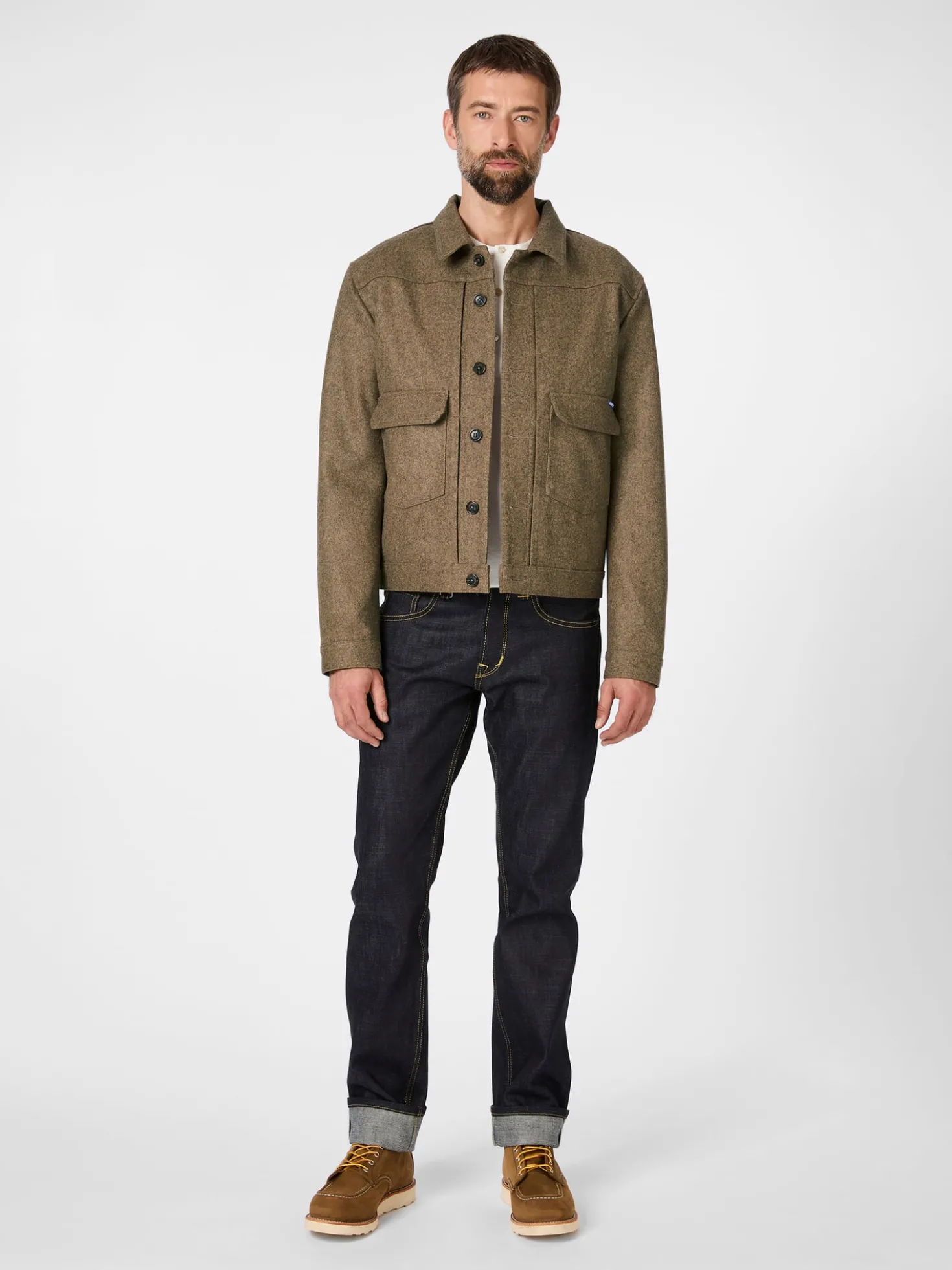 Herren-Wollblouson