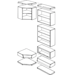 Hochsockel Ecke