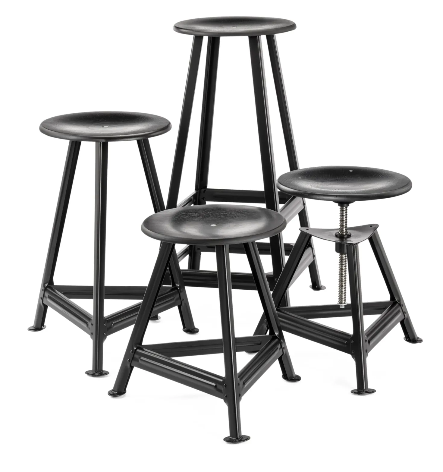 Hocker Chemnitz, klein monochrom