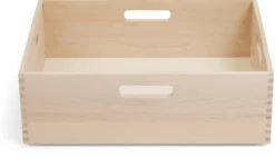 Holzkiste zu Schubladenregal Stellage zwei