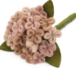 Hortensienblüte Filz