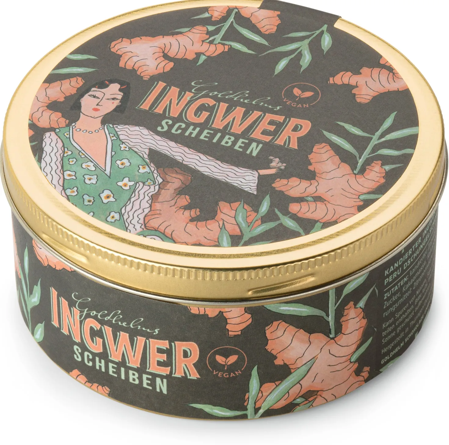 Ingwer mit Schokolade