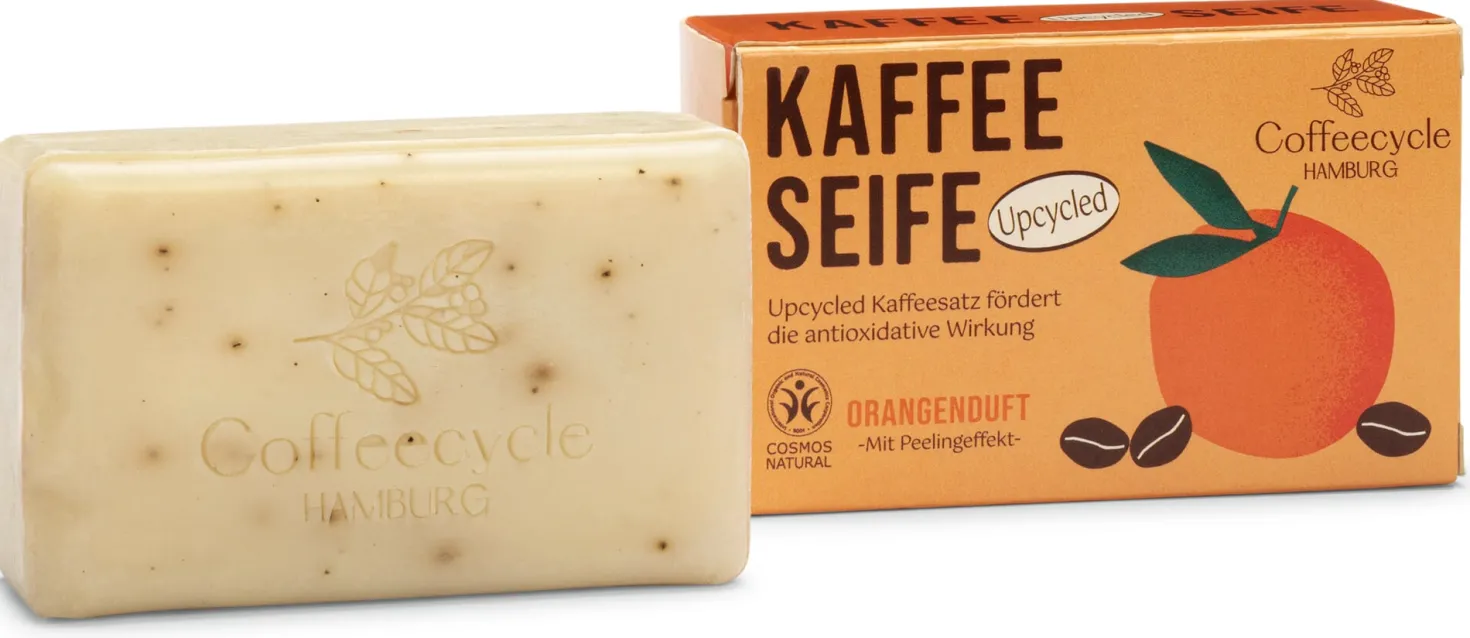Kaffee-Orangen-Seife