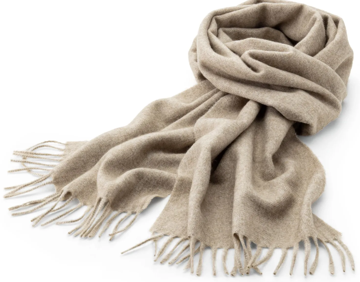 Kaschmirschal, Beige